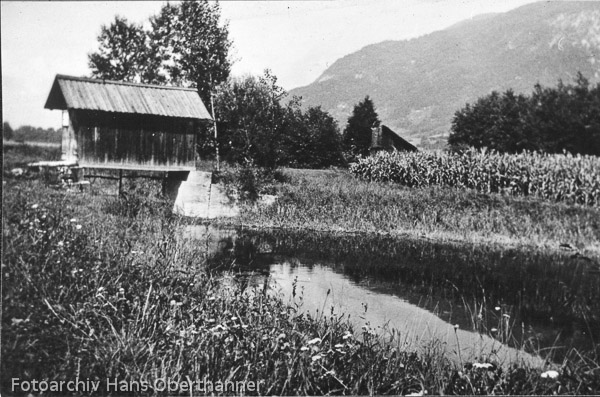 Historische Aufnahmen von Inn und Gaisau